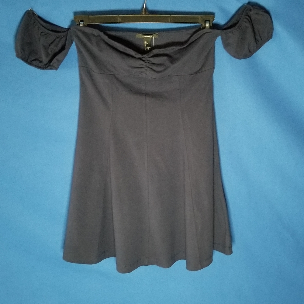 Forever 21 Off The Shoulder Knit Dress